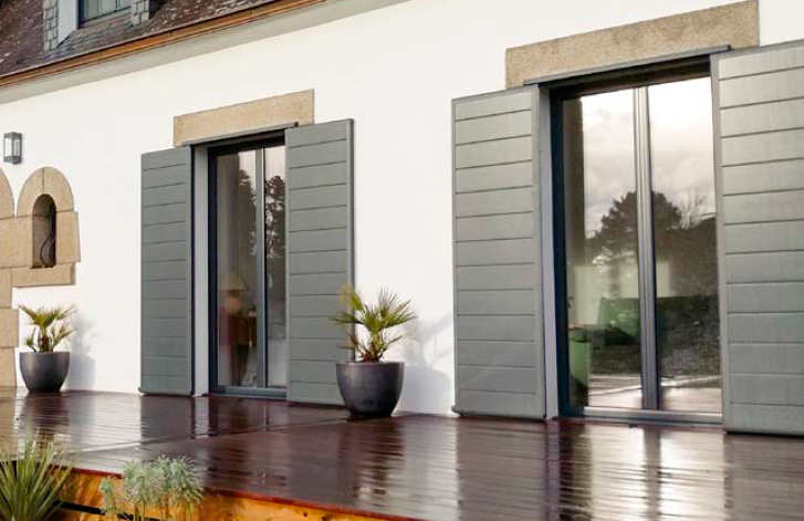 Vollet battant aluminium - Univers Energies